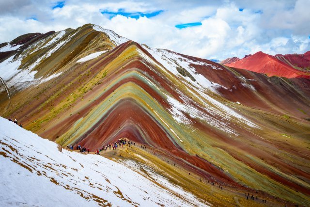 Vinicunca Rainbow Mountain