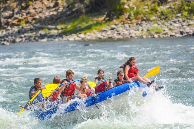 Rafting on the Urubamba River